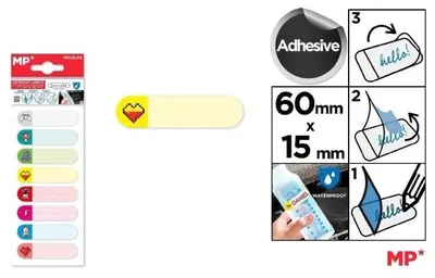 Image de Autocollants nominatifs imperméables