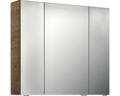 Produktbild von Pelipal Serie 4010 Spiegelschrank 4850.698050 5308 - Eiche Ribbeck quer NB 80 cm