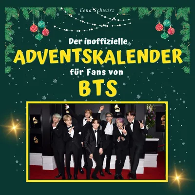 Inoffizieller BTS-Adventskalender, 50 Seiten, Taschenbuch