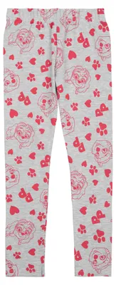 Produktbild von Paw Patrol Leggings für Mädchen - Skye Kinder Leggins Hose Mädchenhose Sporthose Grau/Rot 122-128