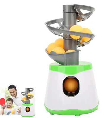 Produktbild von Tragbarer Tischtennis-Trainer – Automatischer Ping-Pong-Ballwerfer für Kinder, Spaß & Training, Robust aus ABS, Einfach zu bedienen
