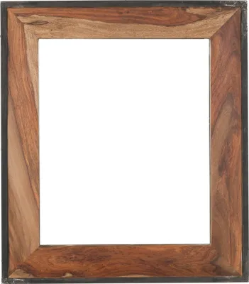 Produktbild von SIT Möbel Wand-Spiegel aus Akazie natur | Altmetall antikschwarz | B 82 x T 3 x H 97 cm | 09290-01 | Serie PANAMA