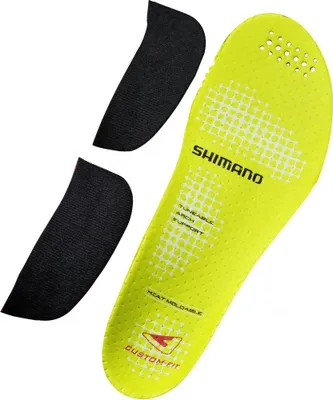 Produktbild von SHIMANO Custom-Fit-Innensohle mit Keil, Größe 48/50 - Radsport-Einlegesohle, ...