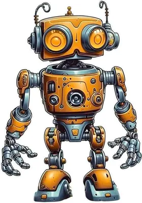 Produktbild von GKA großes Bügelbild Roboter G9 Applikation für Textilien Aufbügler Patches Zum Aufbügeln Größe: 22 cm x 15,6 cm