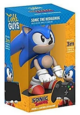Obrázok produktu pre Exquisite Gaming Cable Guys Sonic the Hedgehog, Herný ovládač, Mobilný telefón / smartfón, Aktívny držiak, Vnútorný, Béžová, Modrá, Červená, Biela