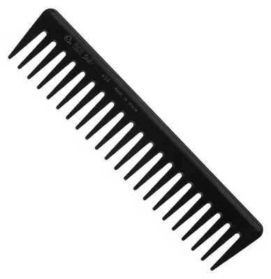 Image de Eurostil Mèches Noir Peigne Noir 1Un 120 g