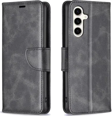 Produktbild von Mobigear Excellent  Samsung Galaxy S24 FE Hülle Klapphülle Geldbörse - Schwarz