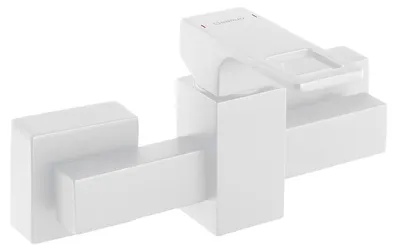 Produktbild von Sapho FORATA Duscharmatur, weiß matt