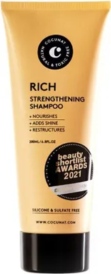 Immagine prodotto di COCUNAT Shampoo ricco per capelli secchi, ricci, danneggiati o tinti 200ml