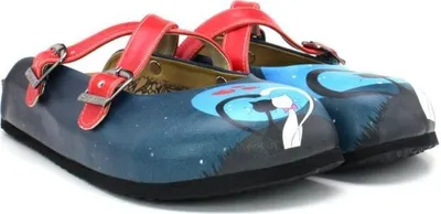 Produktbild von Damenschuhe Calceo Clogs mit KatzenWCAL3265 42