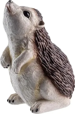 Image de Figurine de jardin hérisson - Figurine décorative - Décoration de jardin - 12 x 8 cm