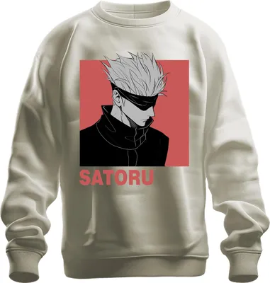 Obrázek produktu pro SATORU GOJO Jujutsu Kaisen Anime Estetika Fanouškovský dárek Zavázané oči Uni mikina, Příroda, XL
