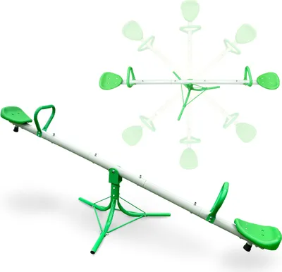 Produktbild von 360-Grad Wippe für Kinder, robustes Gartenspielgerät, wetterfest