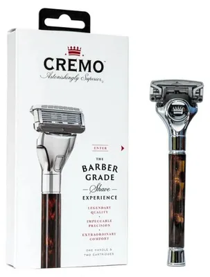 Produktbild von The Barber Grade Rasiermesser +  2 Ersatzkö pfe