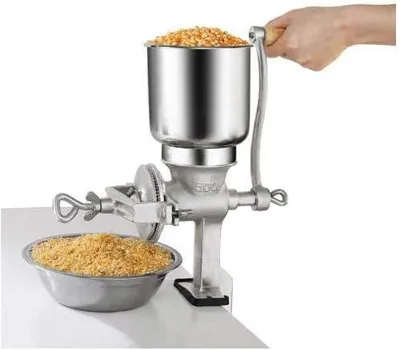 Produktbild von Schrotmühle Handschrotmühle Mühle Handmühle Getreidemühle für Mais Roggen Weizen
