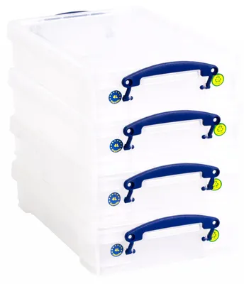 Produktbild von Kunststoff-Aufbewahrungsbehälter, 4 Liter, transparent, 4