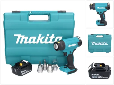 Image de Makita DHG181F1K Décapeur thermique sans fil 150 - 550°C 18V + 1x Batterie 3,0Ah + Coffret - sans chargeur