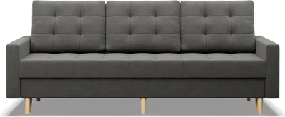 Produktbild von Sofa 3-Sitzer  mit Schlaffunktion, Dunkelgrau