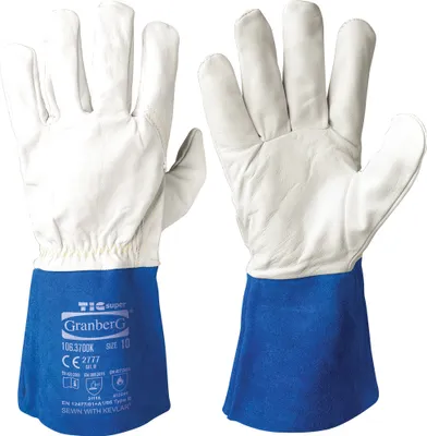 Produktbild von Schweißerhandschuhe Ziegenleder ungefüttert Gr. 10