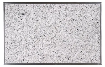 Produktbild von Einbau Granitfeld Bianco Crystall inkl. Edelstahlwanne 510 x 325 x 10 mm