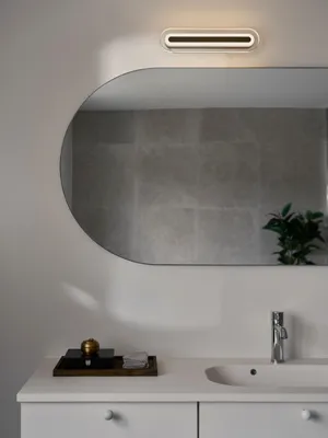Productafbeelding van Badkamer wandlamp Cavara led - zwart
