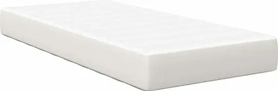 Zdjęcie produktu dla Materac do łóżka z materacem Kremowy 90 x 200 cm tkanina