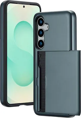 Image de imoshion Coque arrière avec porte-cartes pour le Samsung Galaxy S25 Plus - Bleu foncé