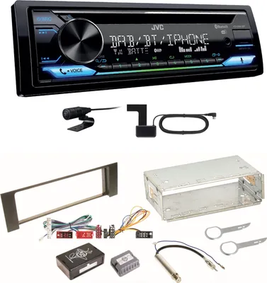 Produktbild von JVC KD-DB912BT Digitalradio Bluetooth Einbauset für Audi A4 B6 B7