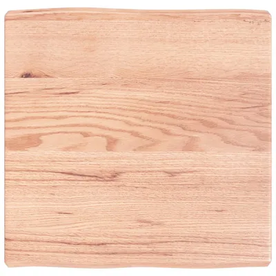 Produktbild von vidaXL Tischplatte 60x60x(2-6) cm Massivholz Behandelt Baumkante