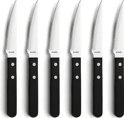 Produktbild von Amefa 6-tlg. Steakmesser Set PIZZA