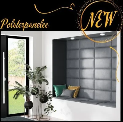 Image de Panneaux Calounické (10 pièces)
Panneaux muraux 50x70 cm
Velours gris
Tête de lit
Coussins muraux