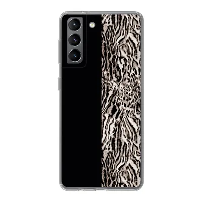 Produktbild von MuchoWow® Handyhülle Schutzhülle Hülle für Samsung Galaxy S21 Tierdruck - Design - Tiere Silikon Softcase Handy Hülle - Softcase