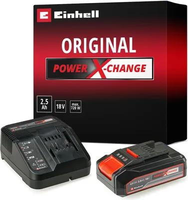Zdjęcie produktu dla Zestaw startowy Einhell 18V 2,5 Ah Power X-Change