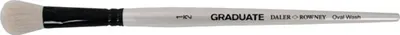 Produktbild von Daler Rowney Graduate Watercolour Brush Natural Ovalpinsel 1/2