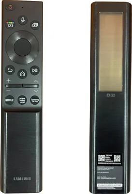 Two Samsung remote controls are shown against a white background.