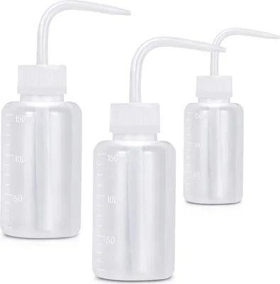 Obrázok produktu pre 3-balenie 150ml laboratórnej fľaše s rozprašovačom na zavlažovanie rastlín