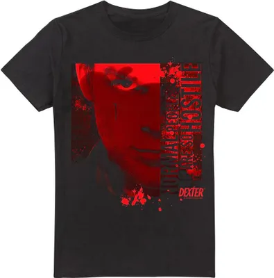 Image de Dexter - T-shirt "normal" pour homme TV7140 (3XL) (Noir)
