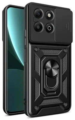 Zdjęcie produktu dla Etui Techsuit CamShield Series do Honor X6b – czarne