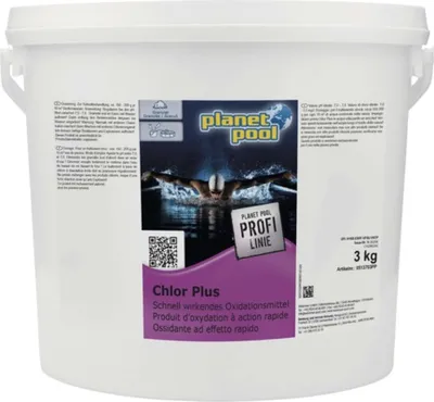 Produktbild von Planet Pool Chlor Plus Granulat 3 kg - Stoßchlorung für Pools