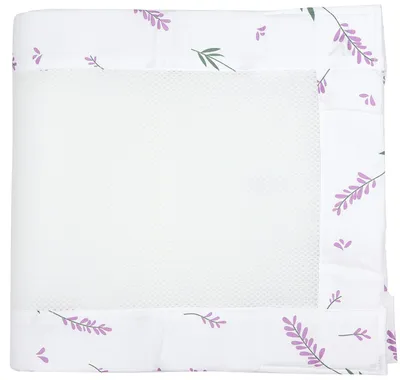 Obrázok produktu pre TupTam Ochranná sieťka na detskú postieľku 3D Mesh, 2 ks v balení, farba: ružové kvety, rozmery: cca 128 x 30 cm (pre detskú postieľku 140 x 70 cm)