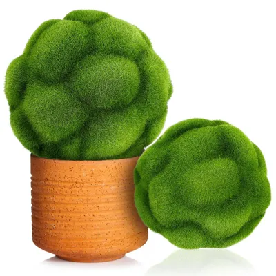 Image de Elzusha - Lot de 2 boules décoratives en plastique