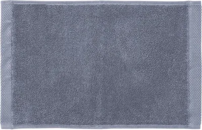 Productafbeelding van Heckettlane premium gastendoek, 30x50 cm - 6 stuks - Blauw - Gemaakt van 100% katoen