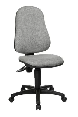 Produktbild von Topstar Home Office Bürostuhl POINT 60 Schreibtischstuhl ohne Armlehnen Stoff Drehstuhl