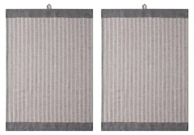 Produktbild von Set aus 2 Halbleinen Geschirrtüchern 50x70 cm
