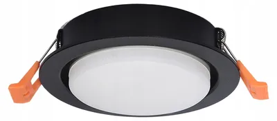 Produktbild von Syntron LED Einbauleuchte GX53 Modern Aluminium Schwarz