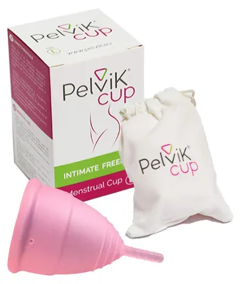 Imagen del producto de Taza menstrual grande, de material suave, 1 unidad, para usar durante la menstruación