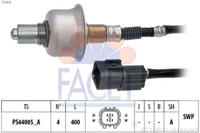 Produktbild von FACET Lambdasonde für KIA RIO III (UB) Beheizt Planarsonde 400mm 10.8275