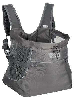 Immagine prodotto di Borsa trasportino Outward Hound PupPak per cani, taglia M, colore grigio