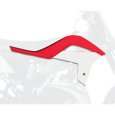 Produktbild von POLISPORT Kühlerspoiler seitlich EC/EC-E 10-11 Rot
