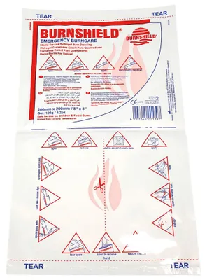 Obrázok produktu pre Hydrogélový penový obväz Burnshield sterilný 20 x 20 cm | balenie (1 ks)
